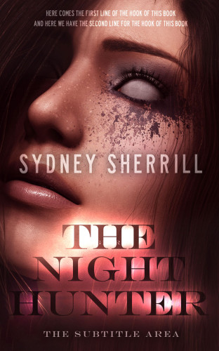 3D mockup of My Pink #8145 - Premade Horror Book Cover