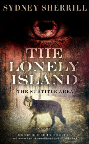 3D mockup of Cocoa Brown #8153 - Premade Mystery & Thriller & Suspense Book Cover