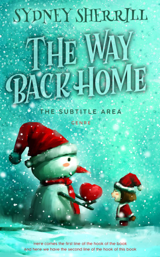 3D mockup of Aquamarine Blue #8161 - Premade Teen & Young Adult Book Cover