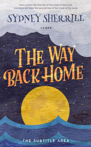 3D mockup of Gun Powder #8164 - Premade Abstract Book Cover