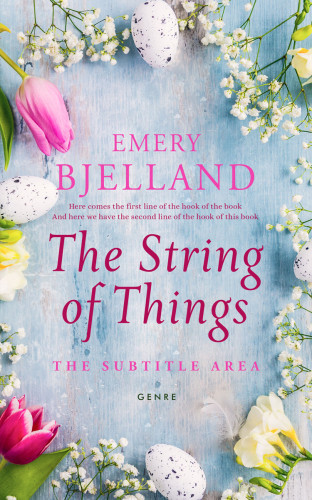 3D mockup of Ghost #8185 - Premade Poetry Book Cover