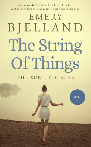 3D mockup of Chamois #8201 - Premade Travel Book Cover