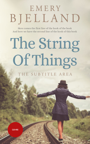 3D mockup of Satin Linen #8203 - Premade Travel Book Cover