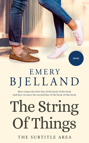 3D mockup of Oxford Blue #8219 - Premade Romance Book Cover