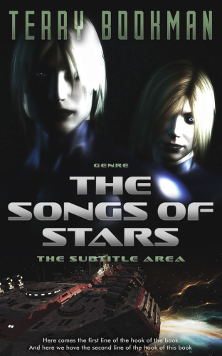 3D mockup of Shark #8242 - Premade Science Fiction Book Cover