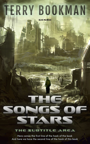 3D mockup of Birch #8247 - Premade Apocalyptica Book Cover