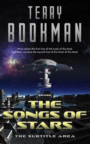 3D mockup of Cinder #8254 - Premade Science Fiction Book Cover