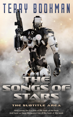 3D mockup of Swirl #8255 - Premade Apocalyptica Book Cover | BookCoverZone