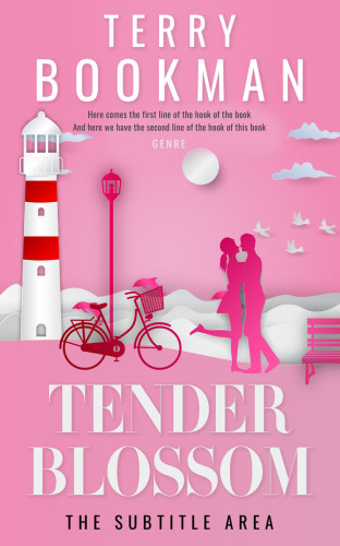 3D mockup of Kobi #8292 - Premade Romance Book Cover