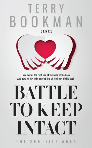 3D mockup of Iron #8310 - Premade Romance Book Cover