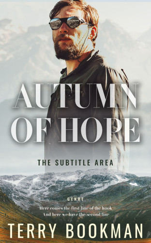 3D mockup of Pumice #8318 - Premade Travel Book Cover