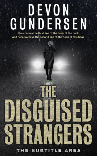 3D mockup of Bison Hide #8374 - Premade Mystery & Thriller & Suspense Book Cover