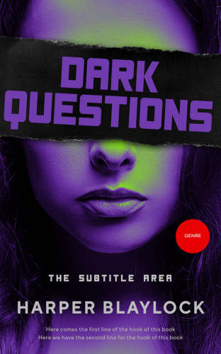 3D mockup of Ebony #8484 - Premade Erotica Book Cover | BookCoverZone