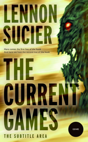 3D mockup of Laser #8539 - Premade Apocalyptica Book Cover