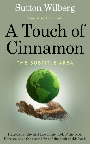 3D mockup of Sage #8564 - Premade Science & Nature Book Cover