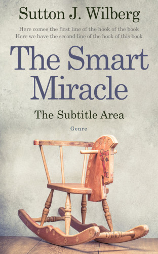 3D mockup of Swirl #8586 - Premade Literary Fiction Book Cover