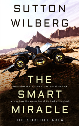 3D mockup of Night Rider #8599 - Premade Science Fiction Book Cover