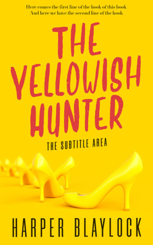 3D mockup of Gold #8622 - Premade Chick Lit Book Cover | BookCoverZone