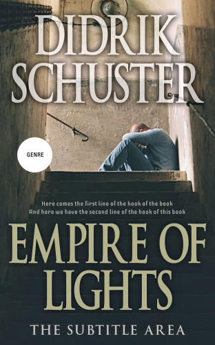 3D mockup of Bison Hide #8650 - Premade Mystery & Thriller & Suspense Book Cover