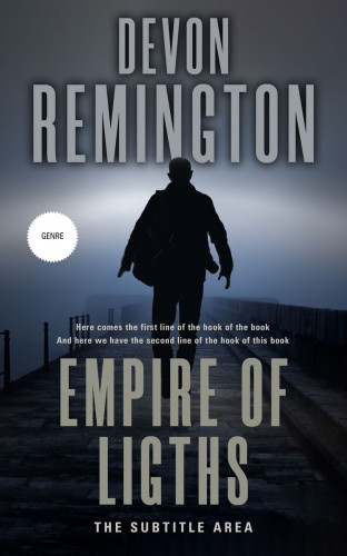 3D mockup of Charade #8651 - Premade Mystery & Thriller & Suspense Book Cover