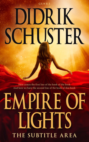 3D mockup of Aubergine #8667 - Premade Fantasy Book Cover