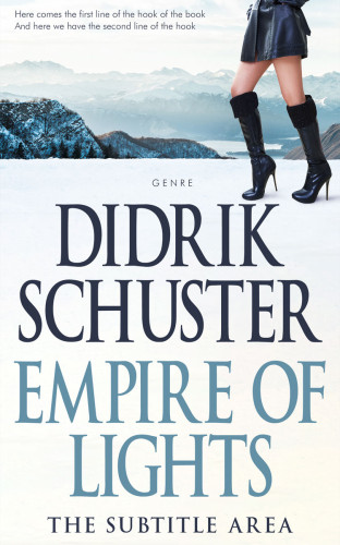 3D mockup of Fiord #8680 - Premade Travel Book Cover | BookCoverZone