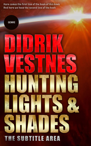 3D mockup of Red Robin #8700 - Premade Science Fiction Book Cover