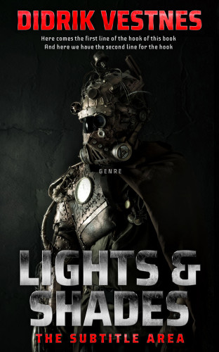 3D mockup of Log Cabin #8708 - Premade Apocalyptica Book Cover