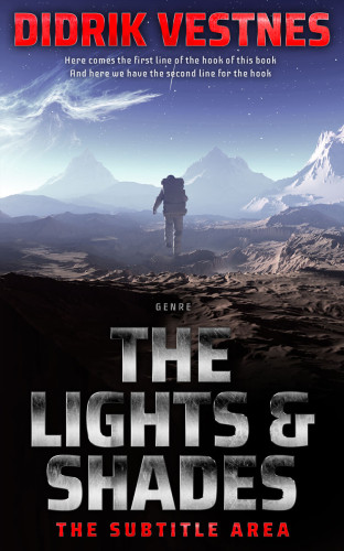 3D mockup of Cold Turkey #8710 - Premade Science Fiction Book Cover