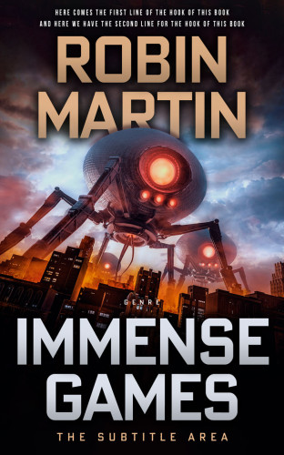 3D mockup of Rodeo Dust #8796 - Premade Science Fiction Book Cover