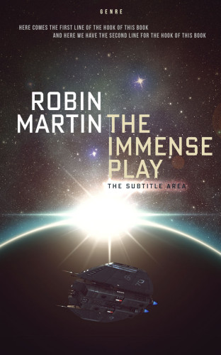 3D mockup of Thunder #8797 - Premade Science Fiction Book Cover