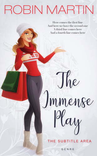 3D mockup of Mischka #8802 - Premade Teen & Young Adult Book Cover