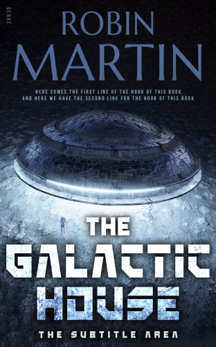 3D mockup of Botticelli #8862 - Premade Science Fiction Book Cover