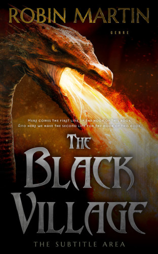 3D mockup of Coffee Bean #8892 - Premade Fantasy Book Cover