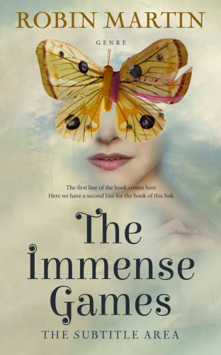 3D mockup of Eagle #8915 - Premade Fantasy Book Cover