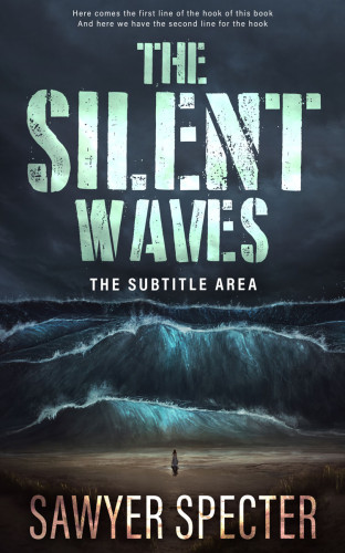 3D mockup of Shark #9101 - Premade Apocalyptica Book Cover