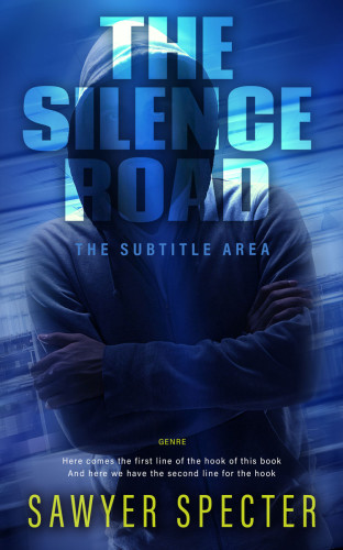 3D mockup of Blue Zodiac #9108 - Premade Mystery & Thriller & Suspense Book Cover