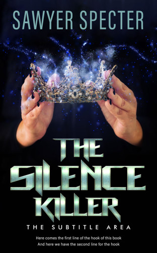 3D mockup of Thatch #9134 - Premade Fantasy Book Cover