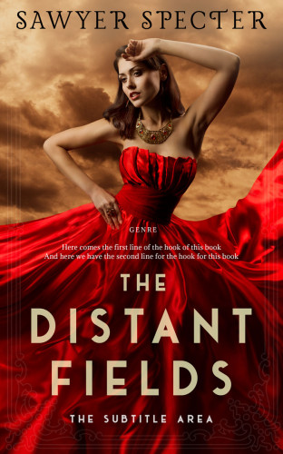 3D mockup of Van Cleef #9196 - Premade Fantasy Book Cover