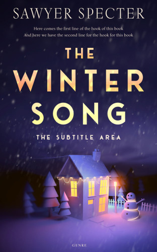 3D mockup of Mirage #9223 - Premade Travel Book Cover