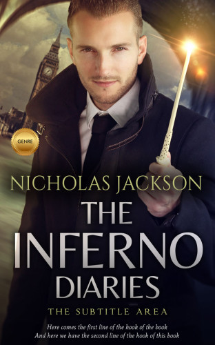 3D mockup of Mongoose #9259 - Premade Fantasy Book Cover