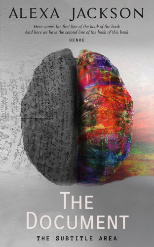 3D mockup of Dawn #9271 - Premade Abstract Book Cover | BookCoverZone