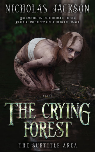 3D mockup of Zeus #9296 - Premade Fantasy Book Cover