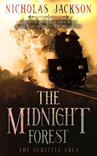 3D mockup of Eternity #9337 - Premade Historical Book Cover