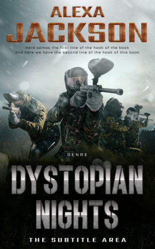 3D mockup of Pumice #9356 - Premade Action & Adventure Book Cover