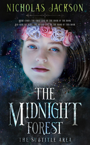 3D mockup of Chatelle #9375 - Premade Fantasy Book Cover