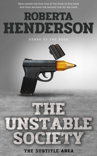 3D mockup of Gray #9419 - Premade Mystery & Thriller & Suspense Book Cover