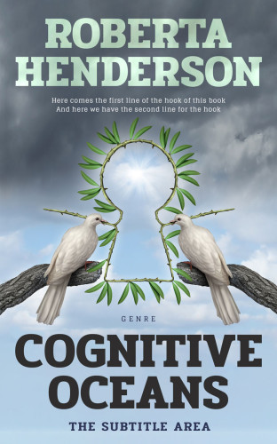 3D mockup of Jungle Mist #9438 - Premade Poetry Book Cover