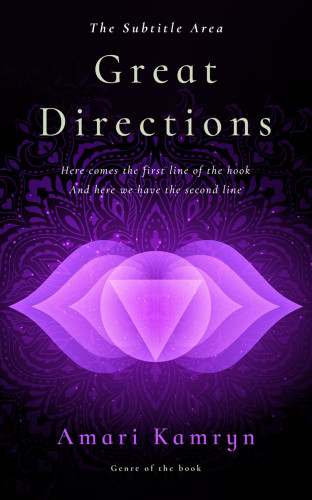 3D mockup of Heliotrope #9494 - Premade Health & Mind & Body Book Cover