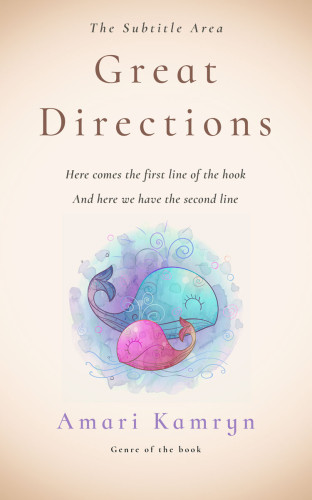 3D mockup of Dawn Pink #9498 - Premade Nature Book Cover